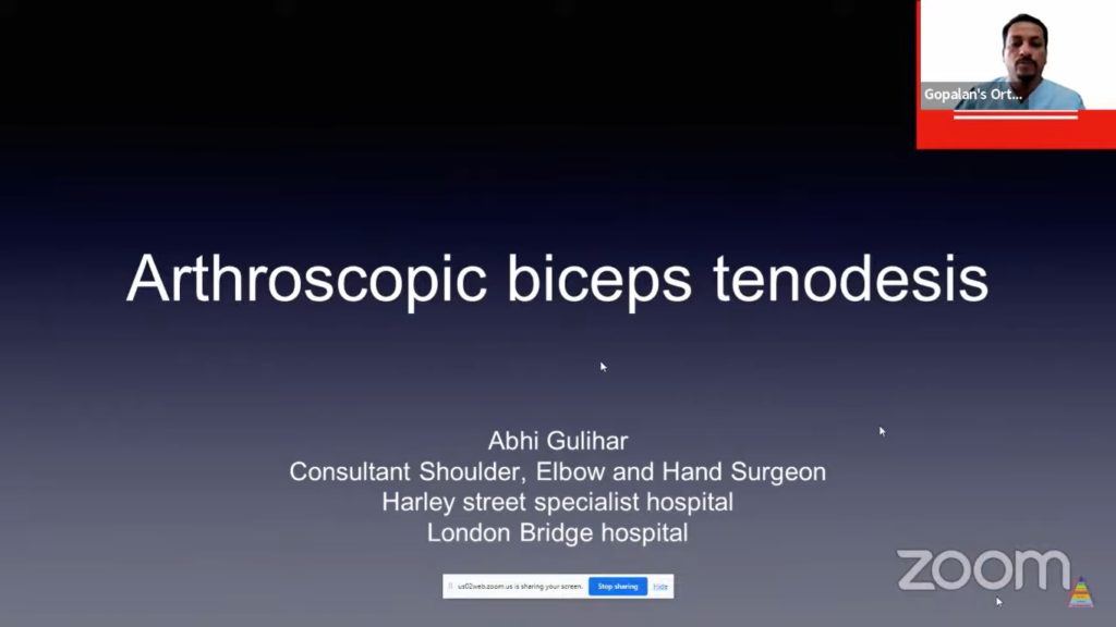 Arthroscopic Biceps Tenodesis — OrthopaedicPrinciples.com